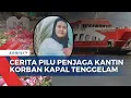 Download Lagu Tangis Keluarga di Pemakaman Elok, Penjaga Kantin Korban Tenggelamna KMP Tunu Pratama Jaya