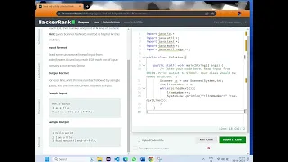 Java End-Of-File Hackerrank Java Solutions