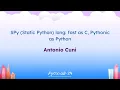 Talks - Antonio Cuni SPy Static Python lang fast as C Pythonic as Python