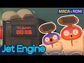 Lagu [MACA\u0026RONI] Jet Engine | Macaandroni Channel | Cute and Funny Cartoon