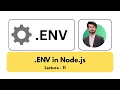 env File Environment Variables in Node js Express