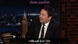 مقابلة Btsالجديد مع المذيع جيمي فالون مترجمه 