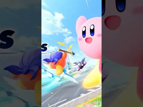 New Kirby Air Riders Trailer Looks INSANE  #Gaming #Shorts