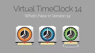 What s New in Virtual TimeClock 14