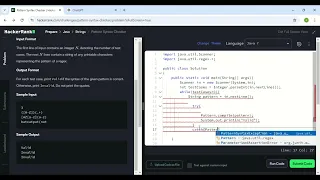 HackerRank Java Code Solution for Pattern Syntax Checker