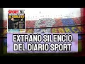 SPORT OCULTA EN SU PORTADA EL ULTIMO BOMBAZO DEL BARCAGATE DERBI DE ALTA TENSION EN EL BERNABEU