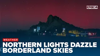 Northern Lights dazzle Borderland as largest solar storm of the year hits
