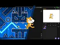Making a Geometry Dash Wave Challenge in Scratch