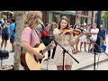 Download Lagu Crowd STOPS for AMAZING Street Performance | Stand By Me - Karolina Protsenko \u0026 Oscar Stembridge