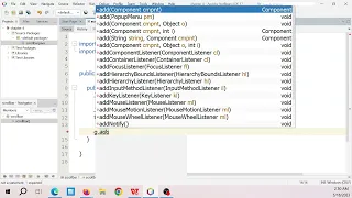 Java Swing JScrollBar AdjustmentListener