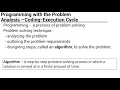 Lesson 2 - Fundamentals of Programming