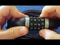 Picking 10 Wordlock combination padlock - revisited