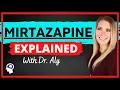 What Is Mirtazapine Remeron Dosing Side Effects And More Dr Aly
