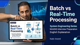 Episode 36 Batch vs Real-Time Processing System Engineering Series English
