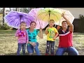 Download Lagu Rain, Rain Go Away Song Nursery Rhymes with Roma, Diana, Mommy and Daddy, Family Songs for Children