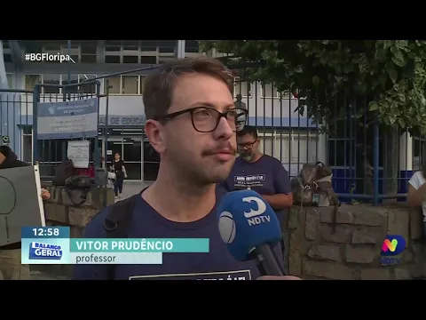 Professores da rede estadual de ensino iniciam greve por valorização profissional