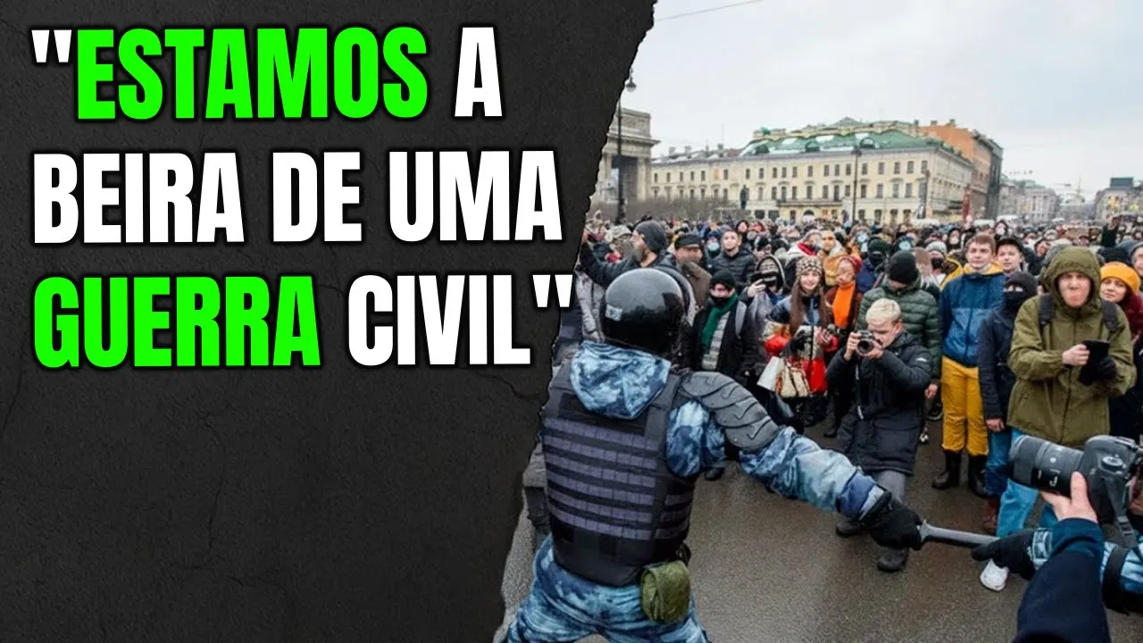 Kremlin começa a admitir: “Estamos à beira de uma guerra civil na Rússia”