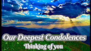 Condolences Sympathy Card