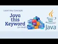 Java this Keyword Explained in Hindi Java this Keyword in Minutes What is this Keyword in Java