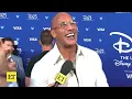 Dwayne Johnson Reflects on Going From 'Trailer Park Kid' to Disney LEGEND! (Exclusive)