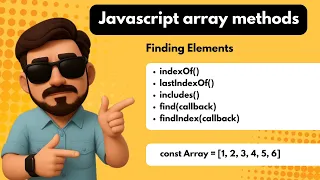 Finding Elements Array Methods Javascript Array Methods CodingClash