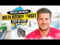 How to Replace and Install Delta Kitchen Faucet Step by Step Instructional