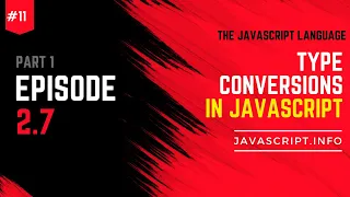 Type Conversion in Javascript Javascript info Part 1 2 7