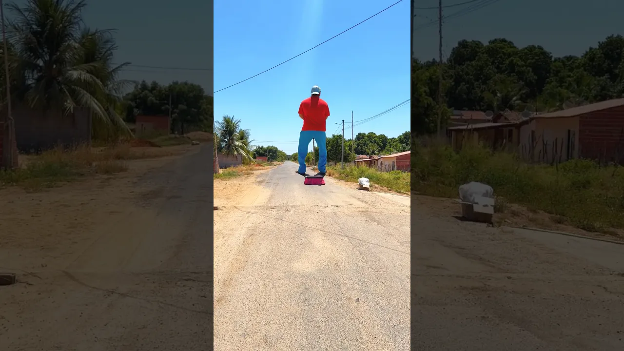 Vassoura a jato 🛩️