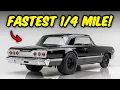 8 FASTEST Chevy Muscle Cars Over The Quarter Mile