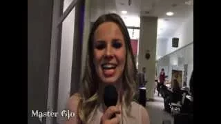jillian janson has a sexy and cute talk with me at aee 2015