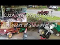 CJ2A Jeep Project Two Years of Slow Progress