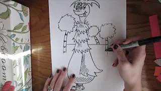 ART WITH MISS ASBURY Dr Seuss Character Creation