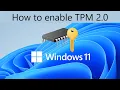 Download Lagu Windows 11 and TPM 2.0 Explained (How to Enable TPM / PTT on your PC)