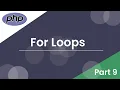 Learn PHP For Loops Php Somali Tutorials Part 9