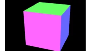 Solid 3d Cube in WebGL - ProgrammingTIL WebGL Tutorial Screencast 0062