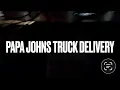 Papa John s truck driver - How dry product goes in Papa John s