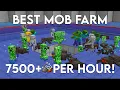 NEW UPDATED Minecraft Java 26 2 MOB FARM TUTORIAL 7500 Items Per Hour Easy