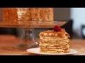 My Secret to the BEST Napoleon Cake with Diplomat Cream