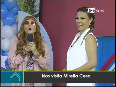 Nos visita Mirella Cesa