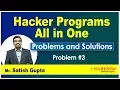Hacker Programs All in One Python Programming Problems 3 Problems and Solutions Mr Satish Gupta