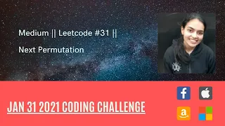 Next Permutation LeetCode Medium Code Explanation C