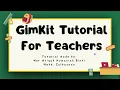 Simple Gimkit Tutorial For Teachers EDU456 E-portfolio
