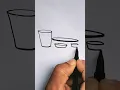 Utensils drawing
