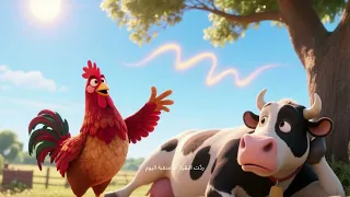 قصة الدجاجة الحمراء أجمل قصة أطفال قبل النوم قصة قصيرة وممتعة للأطفال مع عبرة جميلة 