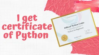 Python course SoloLearn Certification Krish Hackz