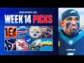 NFL Predictions and Picks For EVERY Week 14 Game Best Bets