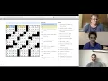 Crossword master Joel Fagliano joins Deb Amlen Sam Ezersky as they crush is own puzzle
