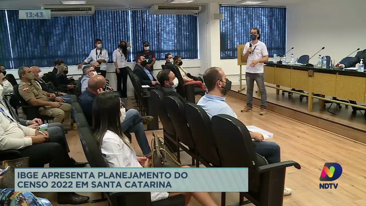 IBGE apresenta planejamento do censo 2022 em Santa Catarina