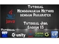 Tutorial Java dengan Netbeans - 13 Tutorial Menggunakan Method dengan Parameter Java