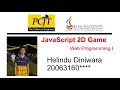 JavaScript 2D Game Development Web Programming Java Institute for Advanced Technology